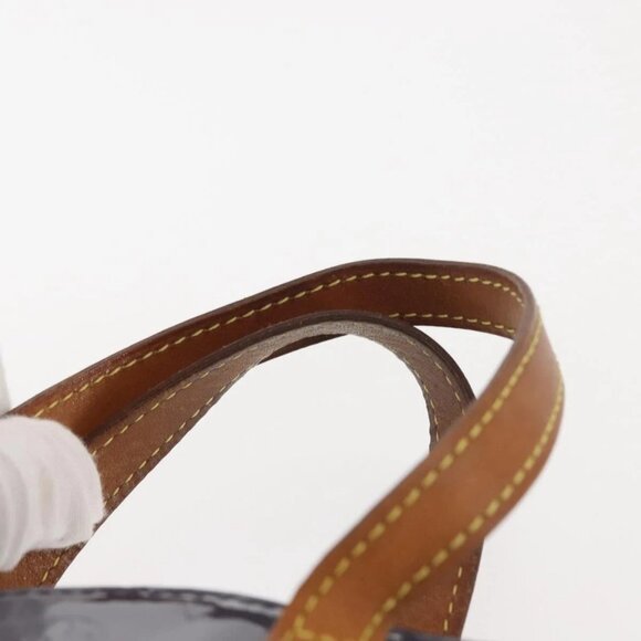 LOUIS VUITTON Monogram Vernis Reade PM Hand Bag Indigo M91335 LV Auth 144063 - Picture 9 of 15